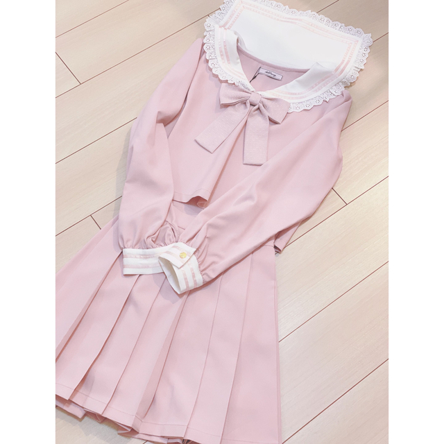 アンクルージュ♡ ピンク♡ セーラーセットアップ♡ 新品未使用 ...