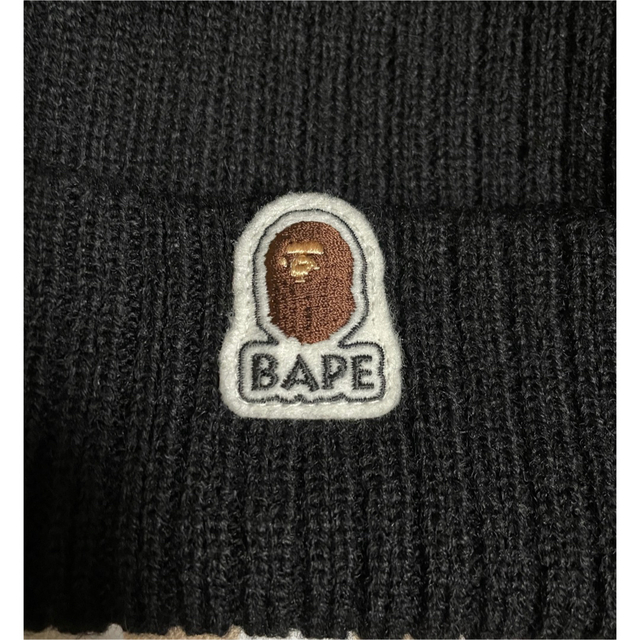 A BATHING APE(アベイシングエイプ)のA BATHING APE ビーニー ニットキャップ メンズの帽子(ニット帽/ビーニー)の商品写真