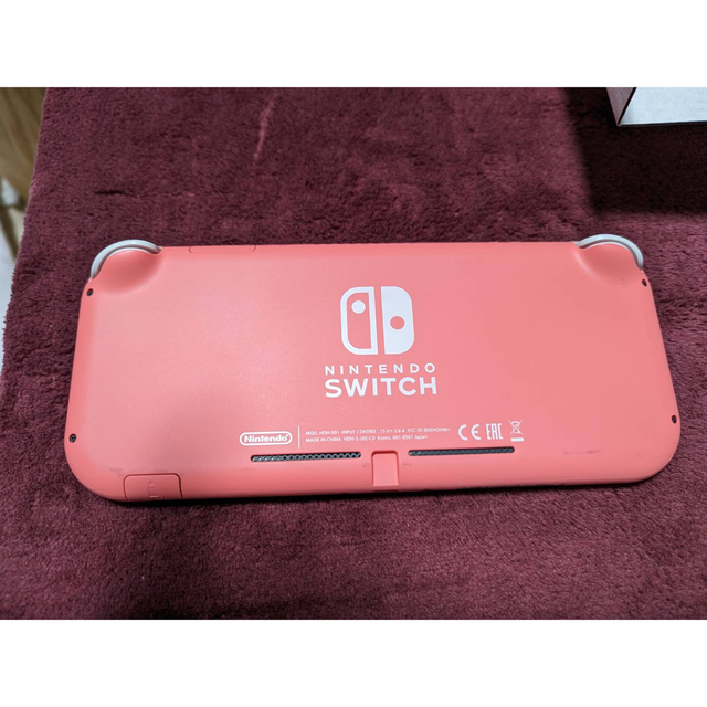 Nintendo Switch(ニンテンドースイッチ)の【chako1214様】Nintendo Switch lite ピンク エンタメ/ホビーのゲームソフト/ゲーム機本体(携帯用ゲーム機本体)の商品写真