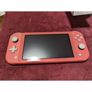 ニンテンドースイッチ(Nintendo Switch)の【chako1214様】Nintendo Switch lite ピンク(携帯用ゲーム機本体)