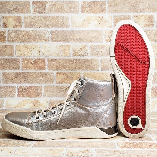 DIESEL - ディーゼル ☆ レザー ハイカット スニーカー 28 DIESEL - ディーゼル ☆ レザー ハイカット スニーカー 28