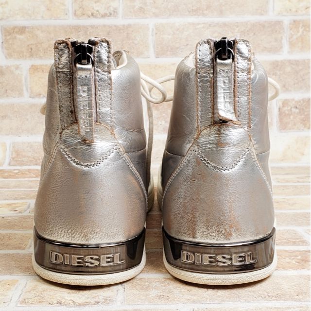 DIESEL - ディーゼル ☆ レザー ハイカット スニーカー 28 DIESEL - ディーゼル ☆ レザー ハイカット スニーカー 28
