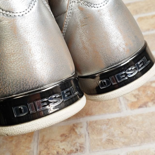 DIESEL - ディーゼル ☆ レザー ハイカット スニーカー 28 DIESEL - ディーゼル ☆ レザー ハイカット スニーカー 28