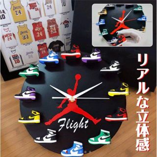 新品】NIKE / ナイキ エアジョーダン 壁掛け時計の通販|ラクマ