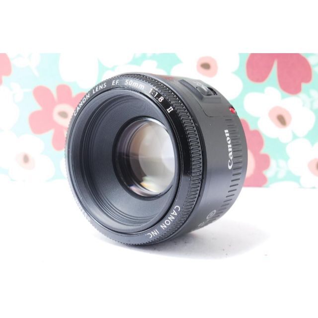 ❤️神レンズ❤️キャノン Canon LENS EF 50mm 1:1.8 Ⅱ❤ - デジタル一眼