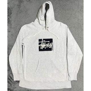 ステューシー(STUSSY)のstussy champion コラボパーカー(パーカー)