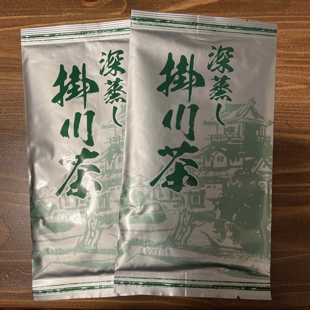 掛川産　深蒸し茶 食品/飲料/酒の飲料(茶)の商品写真