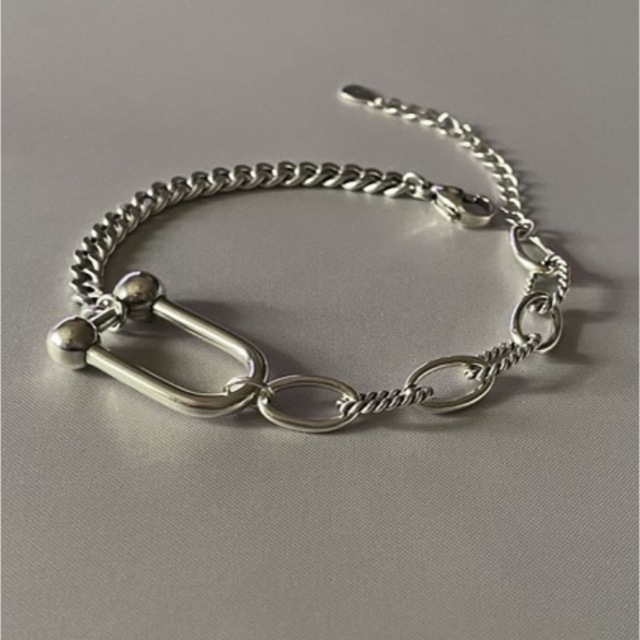 Ameri VINTAGE(アメリヴィンテージ)のMix chain bracelet No.552 レディースのアクセサリー(ブレスレット/バングル)の商品写真