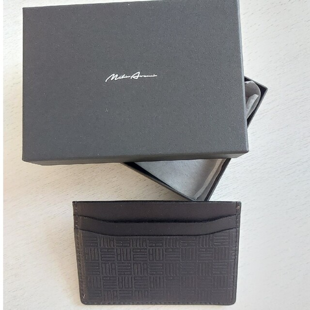 マタンアヴニール　カードケース メンズのファッション小物(名刺入れ/定期入れ)の商品写真