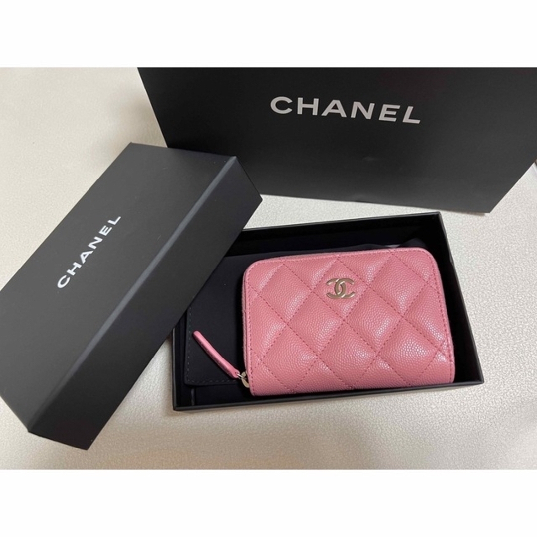 【⚠️期間限定割引中！】CHANEL マトラッセ　財布カードケースミニウォレット