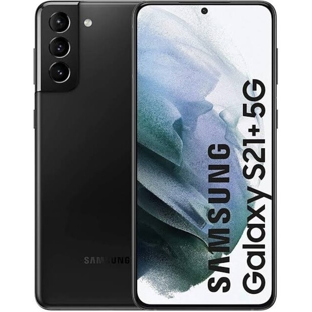 高価値】 S21+ 【新品同様】Galaxy - SAMSUNG 5G SIMフリー ブラック