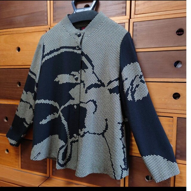 品質検査済 ✨ 詩仙堂 高級ちりめん アンサンブルスーツ サイズ(L〜3L