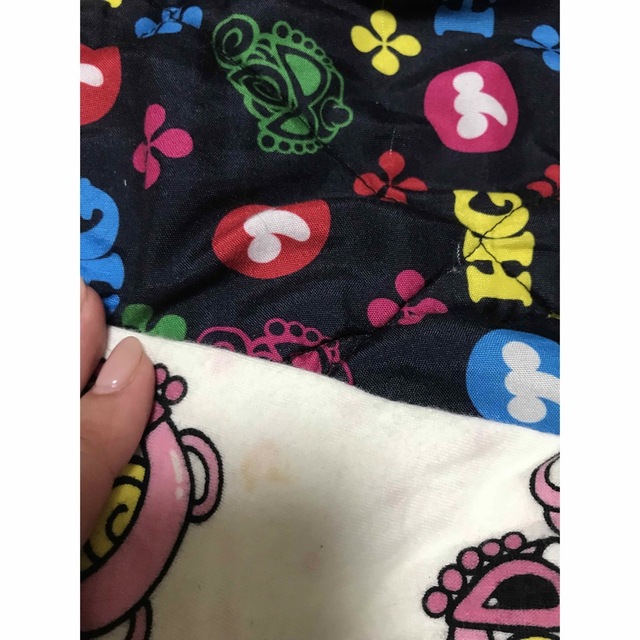 HYSTERIC MINI(ヒステリックミニ)のコットンパーカーピンク キッズ/ベビー/マタニティのキッズ服女の子用(90cm~)(カーディガン)の商品写真