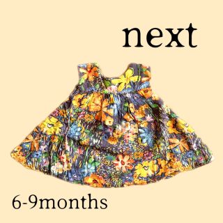 ネクスト(NEXT)の【next】花柄ノースリワンピース75cm(ワンピース)