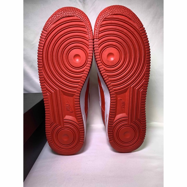 NIKE(ナイキ)のNIKEiD AIR FORCE 1 RED/WHT 27.0cm メンズの靴/シューズ(スニーカー)の商品写真