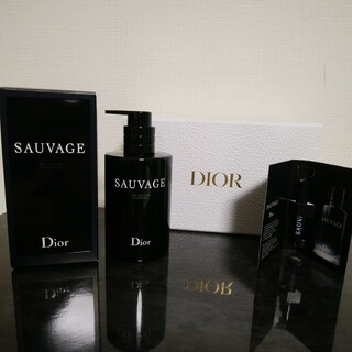 ディオール(Dior)のおまけ付きDior ソヴァージュ シャワージェル SAUVAGEボディシャンプー(ボディソープ/石鹸)