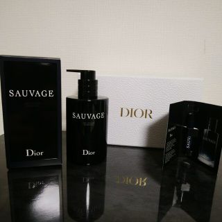 「おまけ付きDior ソヴァージュ シャワージェル SAUVAGEボディ