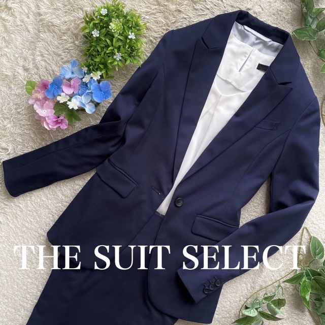 THE SUIT COMPANY(スーツカンパニー)のSUIT SELECT 使用感のない美品　ストレッチ 上7号下9号  S〜M位 レディースのフォーマル/ドレス(スーツ)の商品写真