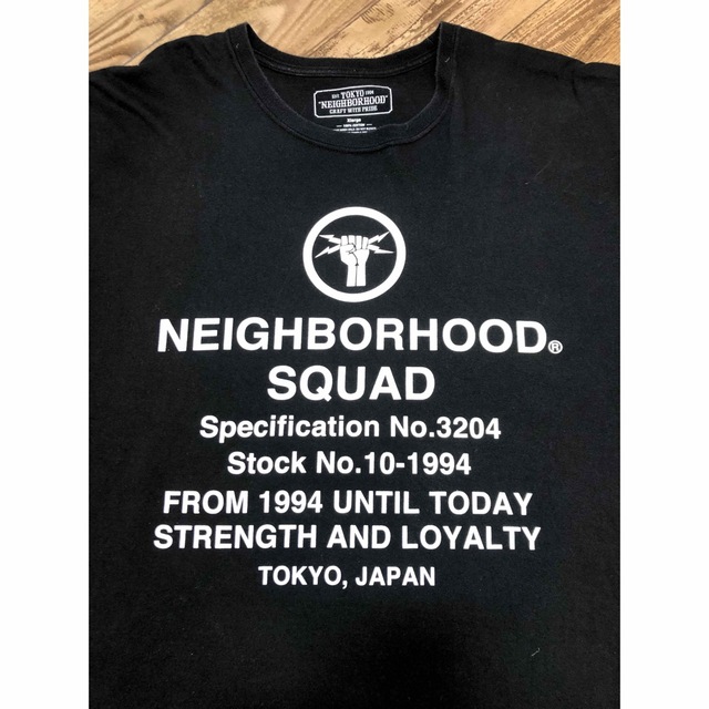 NEIGHBORHOOD ネイバーフッド　SQUAD TEE  XL