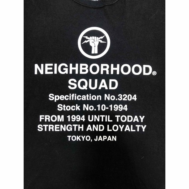 NEIGHBORHOOD ネイバーフッド　SQUAD TEE  XL