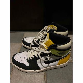 ナイキ(NIKE)のNIKE AIR JORDAN 1RETRO HIGH OG VOLT GOLD(スニーカー)