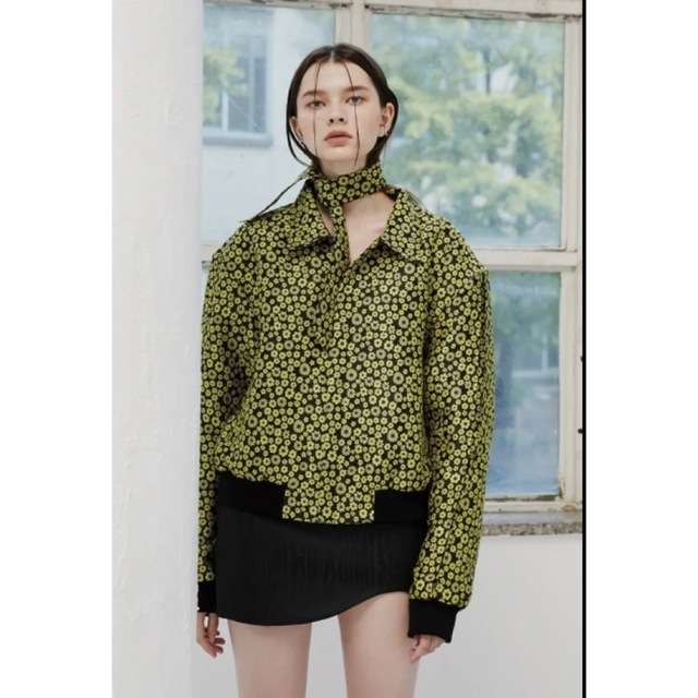 ESC STUDIO】21FW☆ scarf blouson flower 素敵でユニークな 33%割引