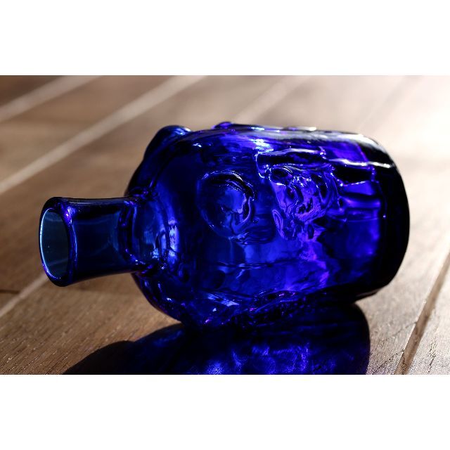 iittala(イッタラ)のErik Hoglund エリックホグラン ガラスボトル 248bl エンタメ/ホビーの美術品/アンティーク(ガラス)の商品写真