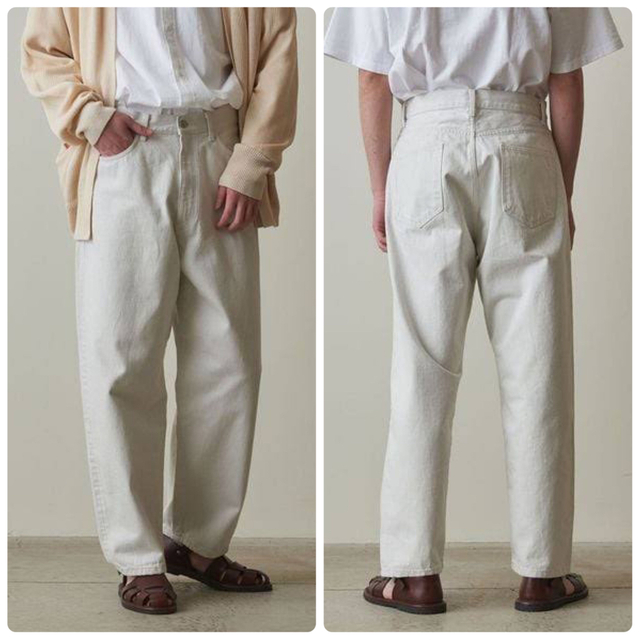 STEVEN ALAN 13.5ozDenim Baggy Tapered PT 【高い素材】 www