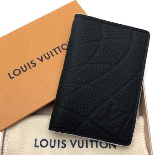 ヴィトン(LOUIS VUITTON) ダミエ 名刺入れ/定期入れ(メンズ)(ブラック