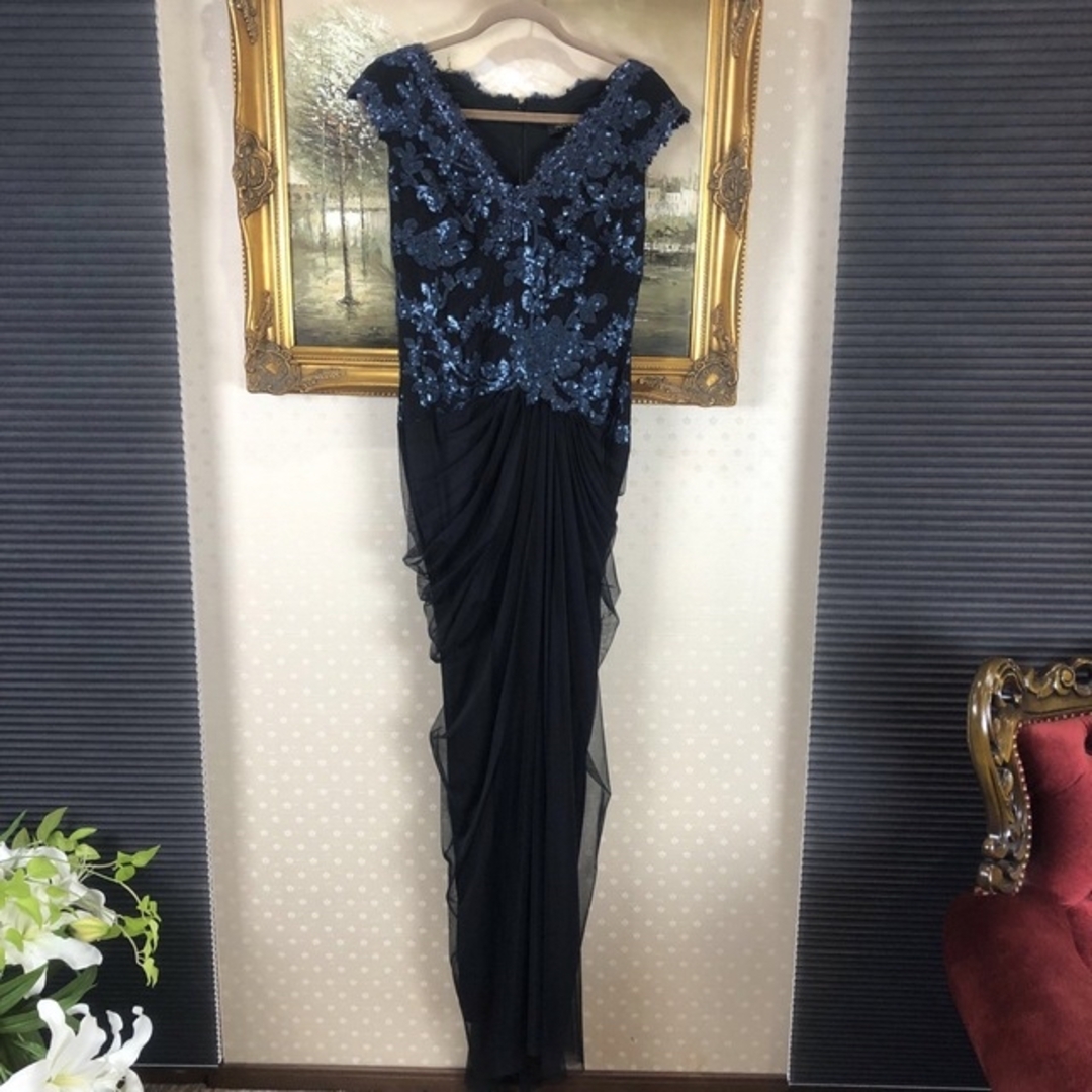 TADASHI SHOJI - 美品☆ TADASHI SHOJI ブラック サイズ6 (T44)の通販