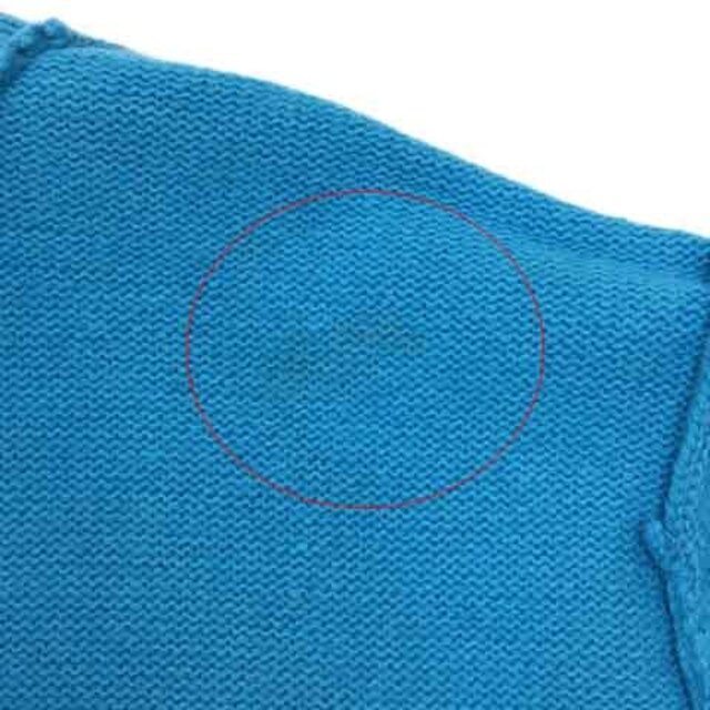 NOLLEY'S(ノーリーズ)のノーリーズ セーター ニット プルオーバー ハイネック 無地 38 青 水色 レディースのトップス(ニット/セーター)の商品写真