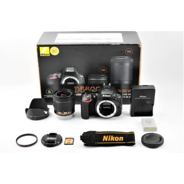 Nikon - ニコン D5600 + AF-P DX Nikkor 18-55mm #869A