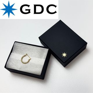 ジーディーシー(GDC)の新品 GDC SILVER HOOP PIERCE シルバー925 ゴールド(ピアス(片耳用))