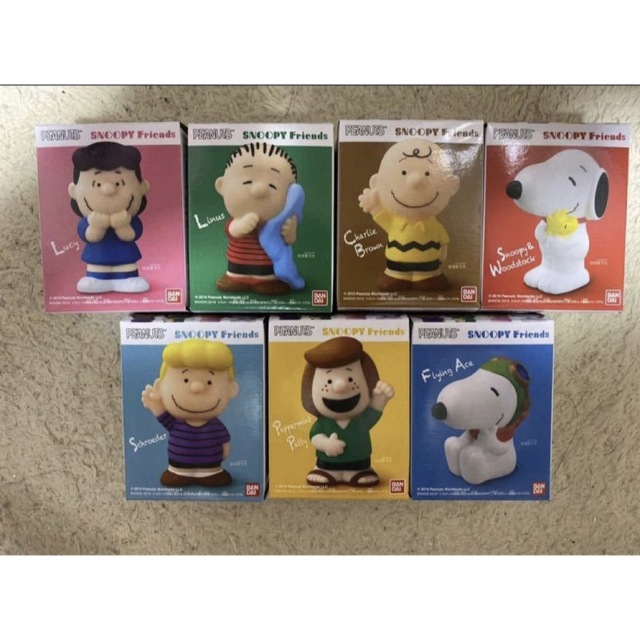 PEANUTS スヌーピフレンズ 全7種類セット 新品