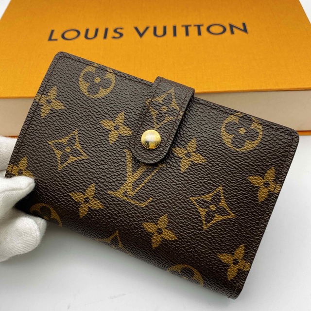 2022正規激安】 LOUIS VUITTON 未使用級 ルイヴィトン モノグラム 新型 ヴィエノワ がま口 財布 財布 