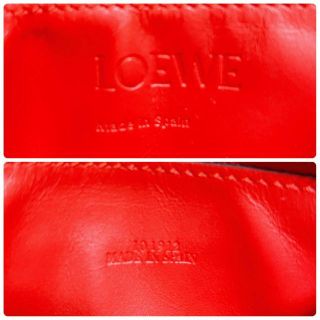 LOEWE - ロエベ メイズ コインカードホルダー ピンク レザーの通販 by