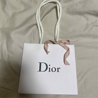 ディオール(Dior)の【新品未使用】ディオール　ショッパー　ピンク　リボン(ショップ袋)