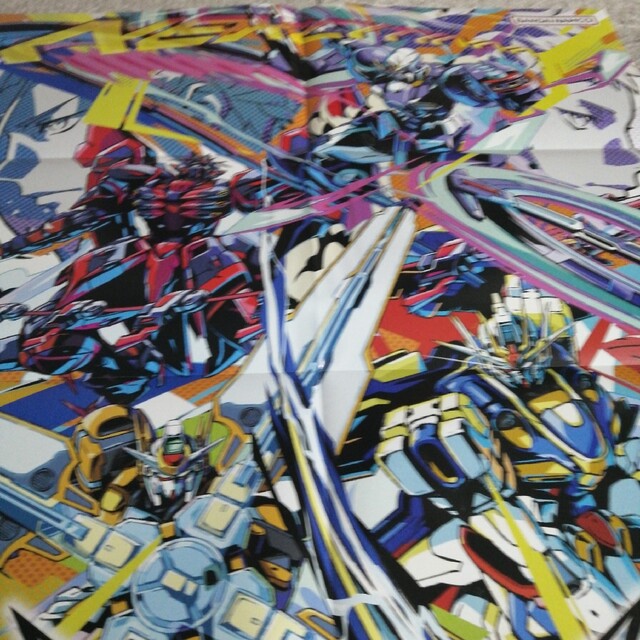 角川書店(カドカワショテン)のガンダムエース付録　機動戦士ガンダム N-EXTREME ポスター エンタメ/ホビーのアニメグッズ(ポスター)の商品写真