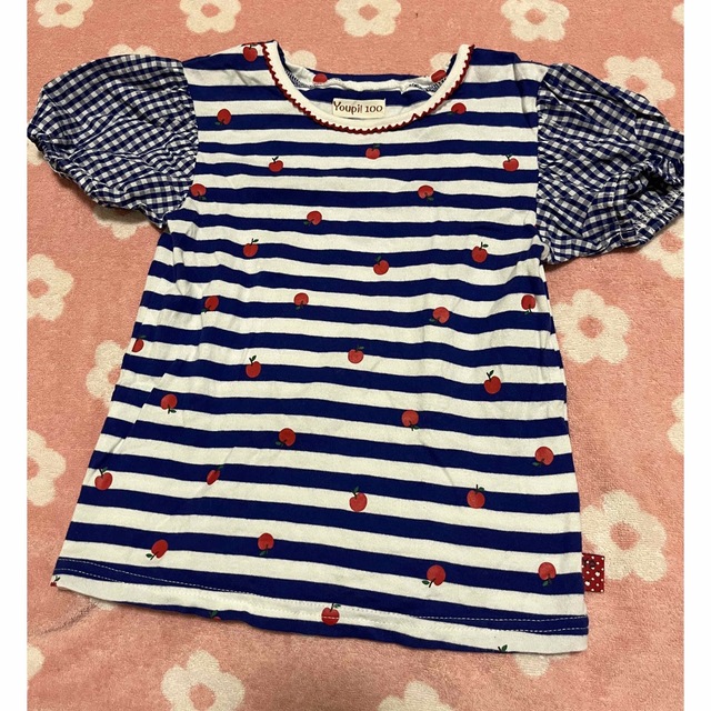 Youpi!(ユッピー)のキムラタン 半袖Tシャツ 100 キッズ/ベビー/マタニティのキッズ服女の子用(90cm~)(Tシャツ/カットソー)の商品写真