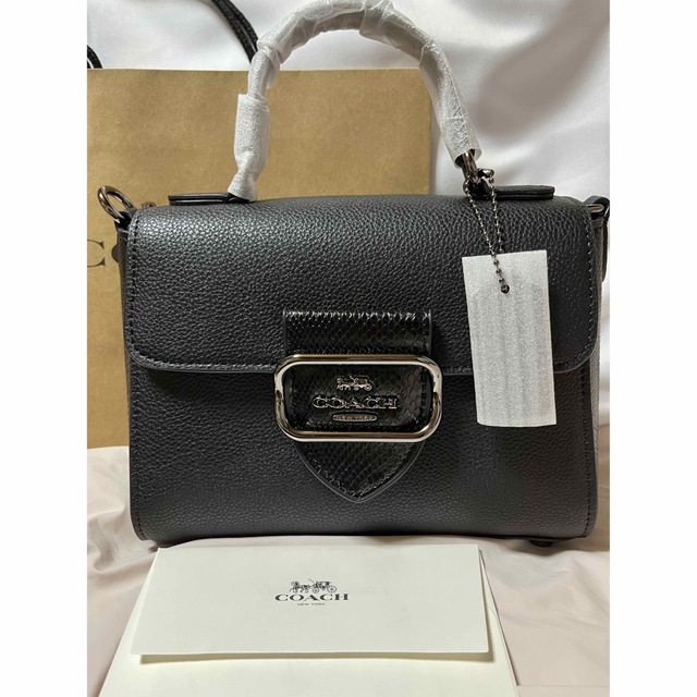 COACH コーチ モーガントップハンドル サッチェル バッグ ショルダー