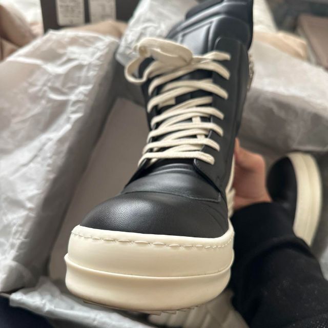 RickOwens リックオウエンス Geobasket ジオバスケット - 靴