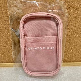 ジェラートピケ(gelato pique)のジェラートピケ　キャリーポーチ　ピンク(ポーチ)