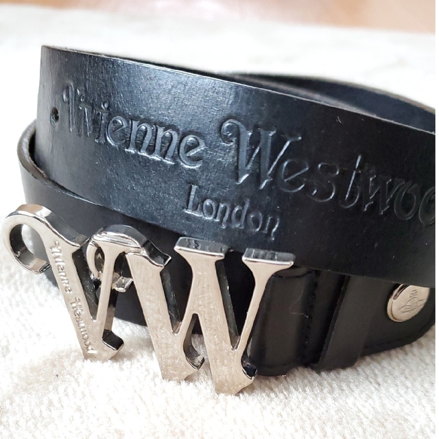 Vivienne Westwood(ヴィヴィアンウエストウッド)のVivienneWestwood ヴィヴィアン ベルト ブラック 黒 モード レディースのファッション小物(ベルト)の商品写真