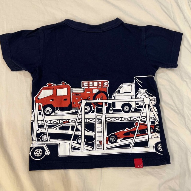 OJICO(オジコ)のオジコ　働く車Tシャツ　90-100cm キッズ/ベビー/マタニティのキッズ服男の子用(90cm~)(Tシャツ/カットソー)の商品写真