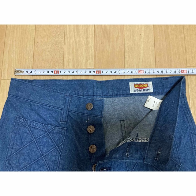 廃盤品】BIGJOHN ベルボトム ジーンズ ビッグベル フレアデニム②