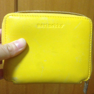 マリメッコ(marimekko)の黄色い財布(財布)