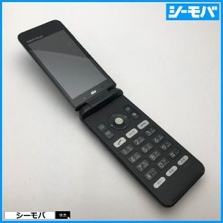 キョウセラ(京セラ)の845 GRATINA 4G KYF31 中古 auガラケーブラック(携帯電話本体)