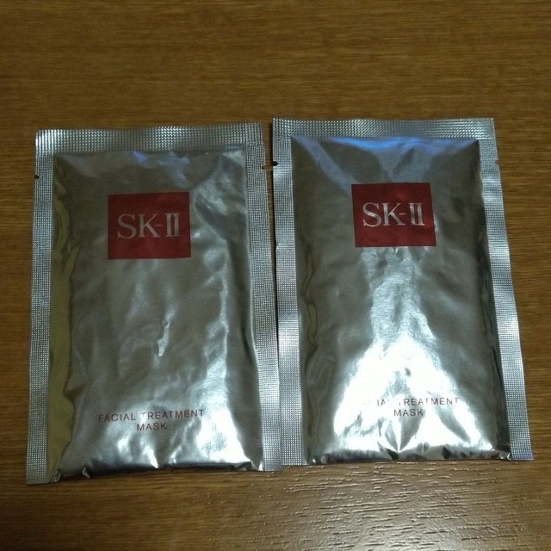 SK-II フェイシャル トリートメント マスク 1枚入x2袋 コスメ/美容のスキンケア/基礎化粧品(パック/フェイスマスク)の商品写真