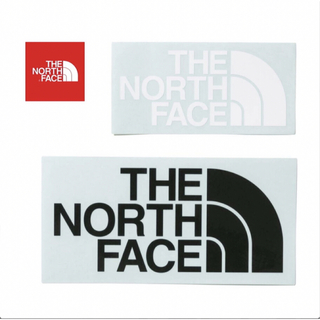 ザノースフェイス(THE NORTH FACE)の新品THE NORTH FACE ステッカー白黒(その他)