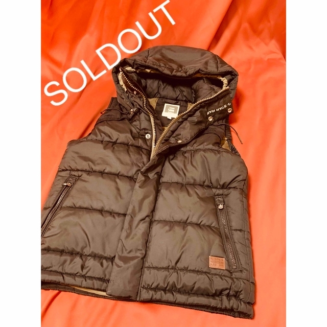 G-STAR RAW(ジースター)の★SOLDOUT★□G-star Law□ダウンベスト□Sサイズ メンズのジャケット/アウター(ダウンジャケット)の商品写真